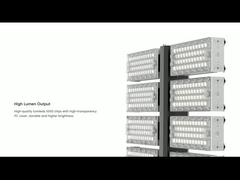 Lampu Lapangan Olahraga LED AC90 - 305V Lampu Stadion Sepak Bola yang Dapat Diputar