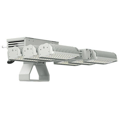 Lampu Sorot Stadion LED Efisien Menyala Braket Aluminium ROHS