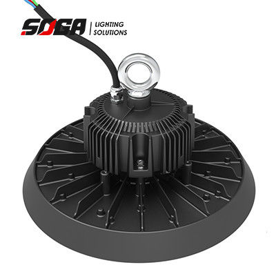 75w High Lumen UFO High Bay Light IP65 With Black Aluminum Housing